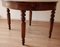Vintage Dining Table and Walnut Chairs, Set of 7 23