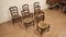 Vintage Esstisch & Stühle aus Nussholz, 7 . Set 12
