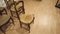 Tavolo da pranzo vintage e sedie in noce, set di 7, Immagine 18