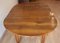 Vintage Dining Table and Walnut Chairs, Set of 7 13