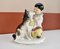 Boy and Husky Figurine by S. Velihova for Lomonosov, 1950s 4