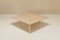 Grande Table Basse Triangulaire en Travertin dans le style Up & Up, Italie, 1970s, Set de 2 1