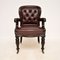 Antique William IV Leather Desk Chair, 1840, Image 1