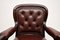 Antique William IV Leather Desk Chair, 1840, Image 7