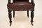 Antique William IV Leather Desk Chair, 1840 10