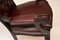 Antique William IV Leather Desk Chair, 1840, Image 11