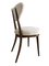 Chaises Heart Mid-Century Blanches par Kurmanowicz, 1960s, Set de 6 7