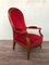Antique French Armchair in Walnut, 1890s, Image 13