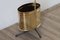 Vintage Umbrella Stand in Brass by Mathieu Mategot, 1950s, Image 9