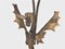 2 -Light Gilded Bronze Dragon Wall Light 8