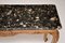 Vintage French Console Table with Marble Top, 1950, Image 7