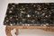 Vintage French Console Table with Marble Top, 1950 6
