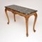 Vintage French Console Table with Marble Top, 1950 3