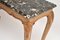 Vintage French Console Table with Marble Top, 1950 10