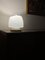 Lámpara de mesa italiana de cristal de Murano y travertino de Giusto Toso para Leucos, años 70, Imagen 4