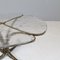 Mesa forjada de bronce y vidrio fundido de Lothar Klute, años 80, Imagen 5