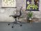 Aluminum Chair Ea 117 by Charles & Ray Eames for Vitra in Black Leather 13