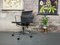 Aluminum Chair Ea 117 by Charles & Ray Eames for Vitra in Black Leather, Image 15