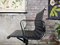 Aluminum Chair Ea 117 by Charles & Ray Eames for Vitra in Black Leather 14