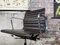 Aluminum Chair Ea 117 by Charles & Ray Eames for Vitra in Brown Leather (Chocolate) 17