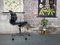 Soft Pad Chair Ea 217 by Charles & Ray Eames for Vitra in Black Leather 8