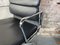 Soft Pad Chair Ea 217 by Charles & Ray Eames for Vitra in Black Leather, Image 19