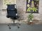 Soft Pad Chair Ea 219 von Charles & Ray Eames für Vitra in Schwarzem Leder 10