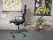 Soft Pad Chair Ea 219 by Charles & Ray Eames for Vitra in Black Leather 16