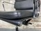 Soft Pad Chair Ea 219 by Charles & Ray Eames for Vitra in Black Leather, Image 20