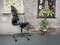 Soft Pad Chair Ea 219 par Charles & Ray Eames pour Vitra en Cuir Noir 8