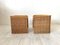 Bedside Tables in Rattan, Set of 2 5