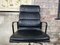 Soft Pad Chair Ea 219 by Charles & Ray Eames for Vitra in Black Leather, Image 6