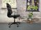 Soft Pad Chair Ea 219 by Charles & Ray Eames for Vitra in Black Leather 8