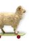 Folk Art Sheep Rolling Toy, Early 20th Century 11