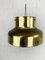 Lámparas colgantes Bumling de latón de Anders Pehrson para Ateljé Lyktan, años 60. Juego de 2, Imagen 11
