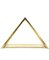 Lámpara de mesa piramidal italiana de latón dorado de Christos, 1970, Imagen 33