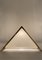 Lampe de Bureau Pyramide en Laiton Doré de Christos, Italie, 1970 12