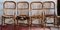 Bamboo Chairs, 1970s, Set of 4, Image 2