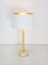 Regency Gold Table Lamp in Porcelain by Giulia Mangani 1