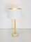 Regency Gold Table Lamp in Porcelain by Giulia Mangani, Image 1