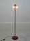 Lámpara de pie de palisandro, años 70, Imagen 7