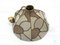 Deckenlampe aus Wildleder Patchwork, 1970er 5