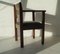 Art Deco Dutch Oak Armchair, 1930s 12