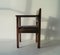 Art Deco Dutch Oak Armchair, 1930s 4