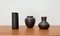 Mid-Century German Minimalist Wormser Terra-Sigillata Pottery Vases, 1960s, Set of 3 1