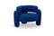 Embrace Cormo Cobalt Armchair by Royal Stranger, Image 4