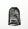 Rattan Deckenlampe, 1970er 1