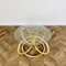 Mid-Century Bamboo and Glass Coffee Table, 1970s 3