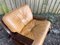 Mid-Century Danish Space Age Lounge Chair in Leather and Rosewood, 1970s, Image 3