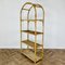 Mid-Century Bamboo Open Shelving Unit, 1970s 1